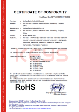 RoHS Certification