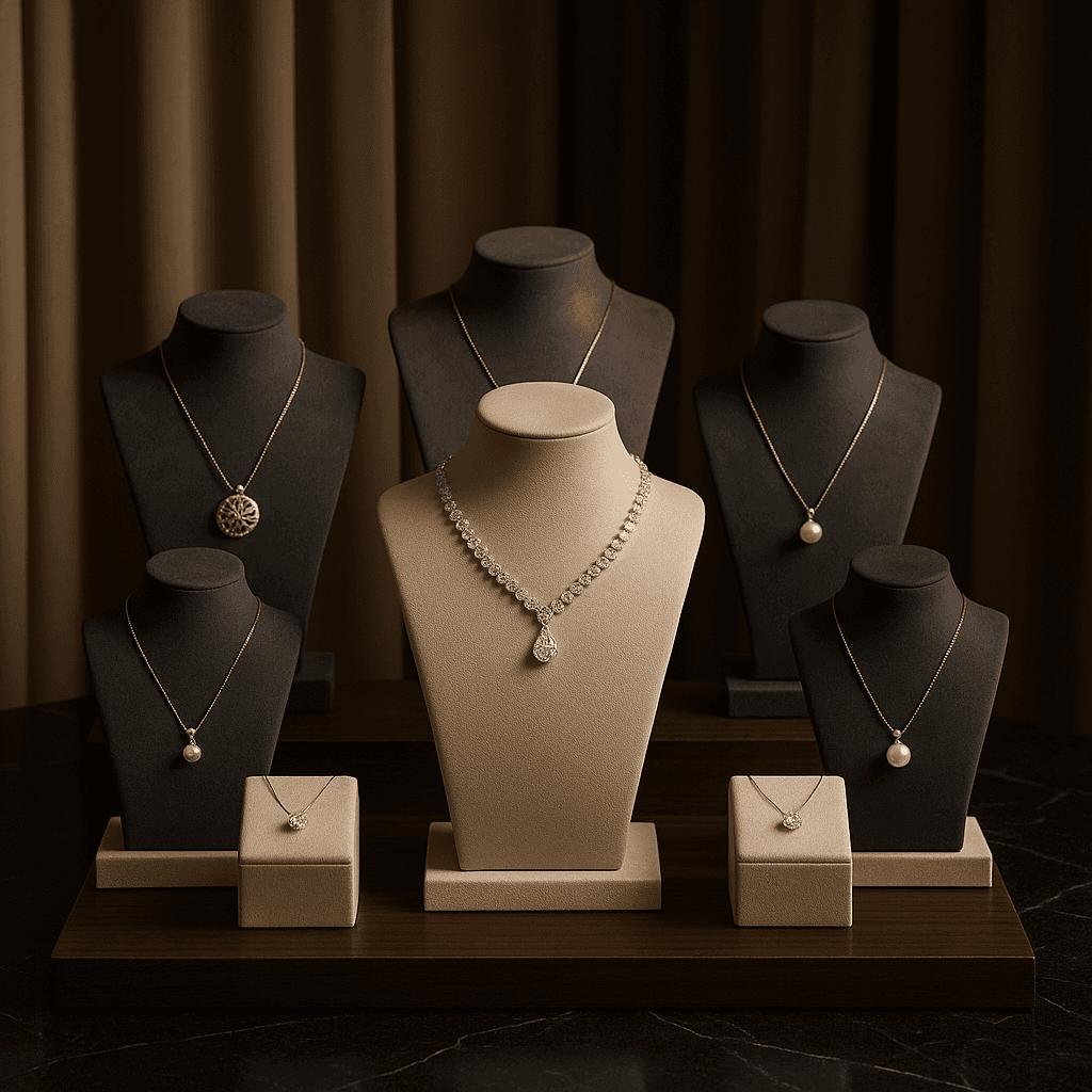 Exhibition-Grade Necklace Displays: Standing Out in Trade Shows and Luxury Events