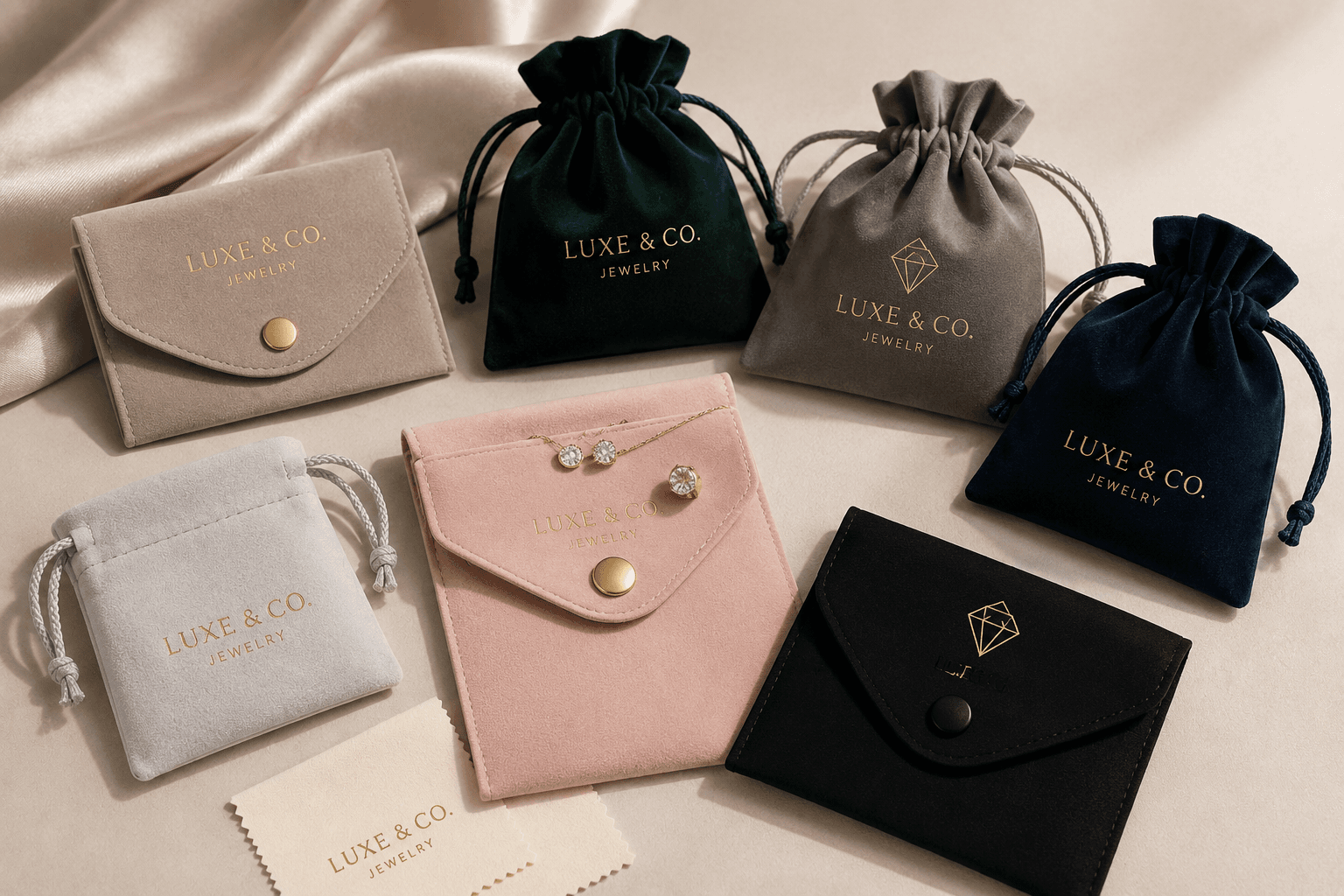 Jewelry Pouch Manufacturer for Soft Protective and Luxury Packaging Solutions