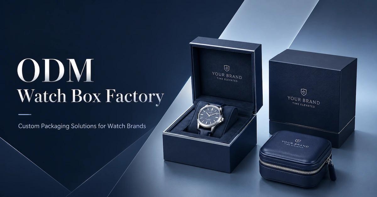 ODM Watch Box Factory: How to Choose the Right Partner for Custom Watch Packaging?