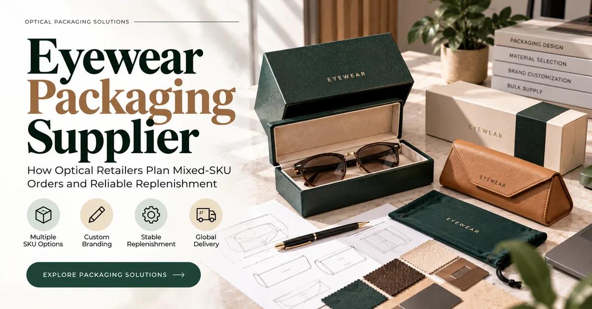Eyewear Packaging Supplier: How Optical Retailers Plan Mixed-SKU Orders and Reliable Replenishment