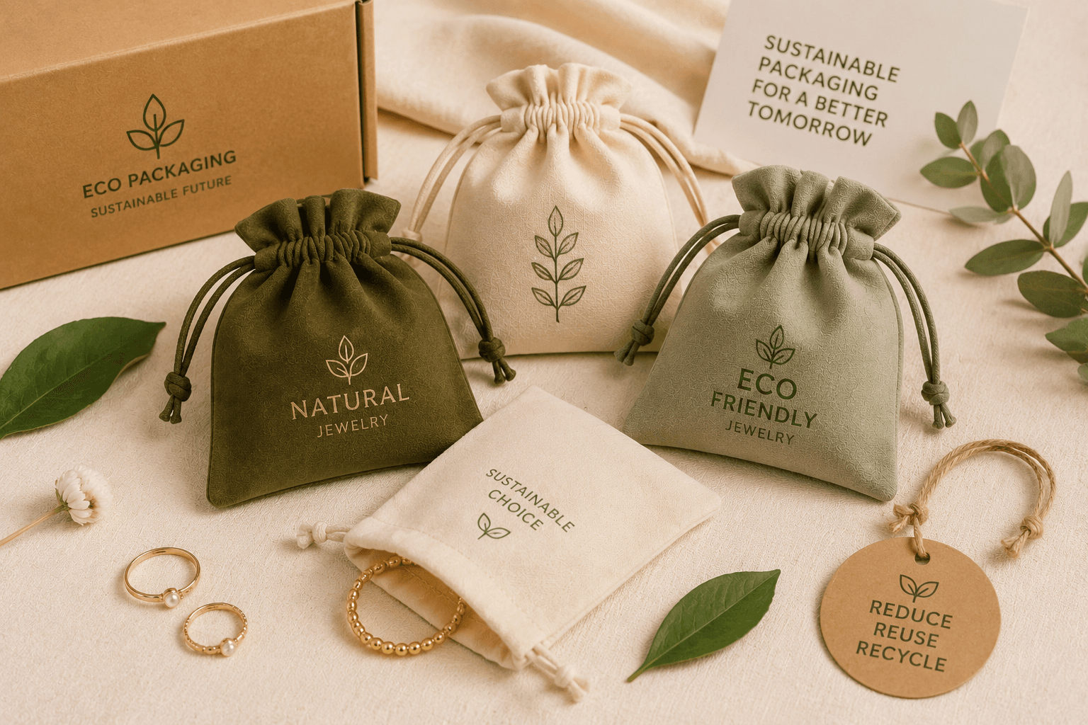 Eco Jewelry Bag Factory for Sustainable Jewelry Packaging Solutions