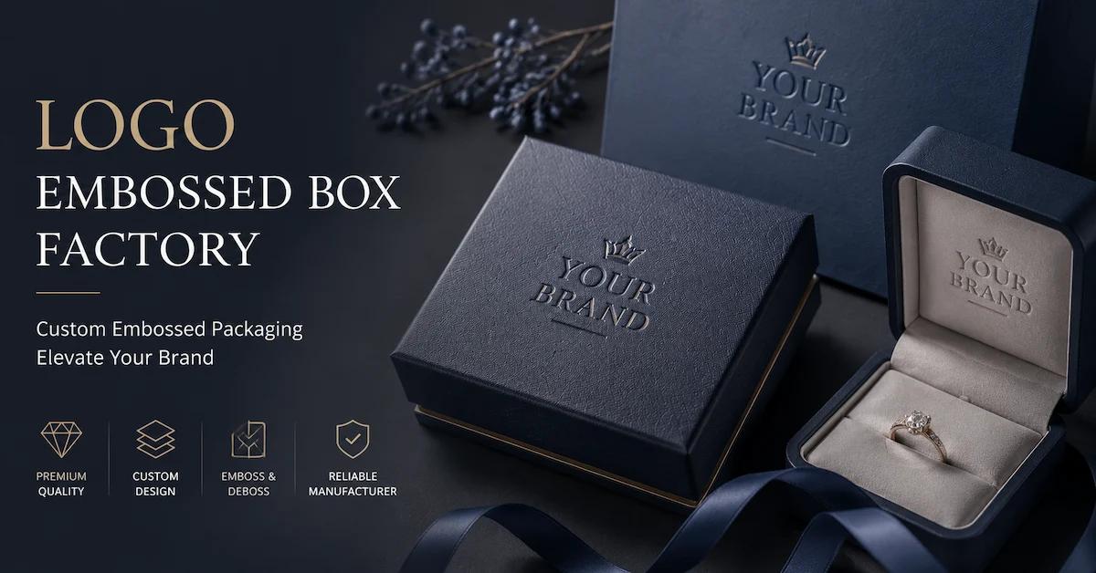 Logo Embossed Box Factory: How to Create Premium Branded Packaging?