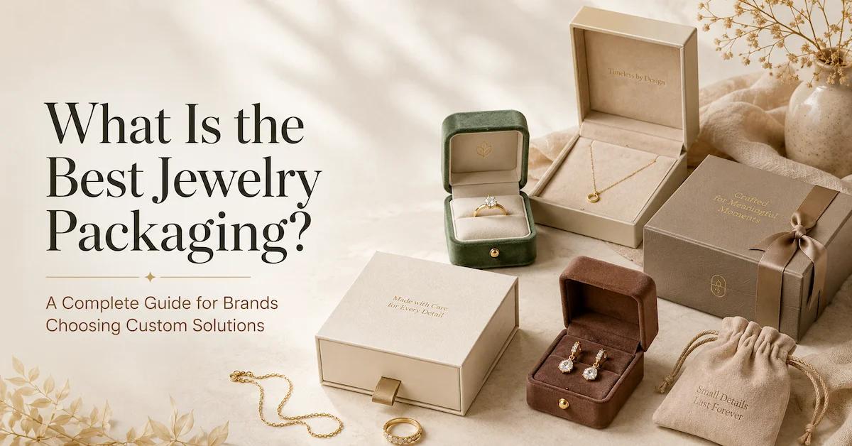 What Is the Best Jewelry Packaging? A Complete Guide for Jewelry Brands Choosing Custom Solutions