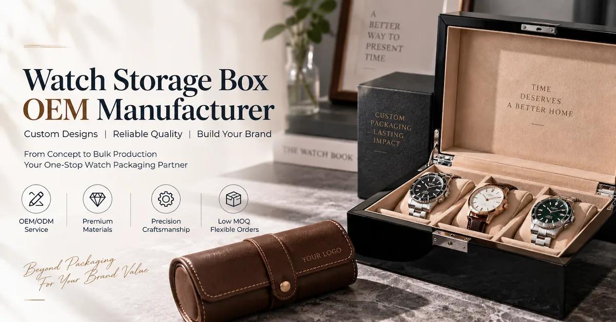 Watch Storage Box OEM Manufacturer: Fit, Finish and Repeat-Order Control