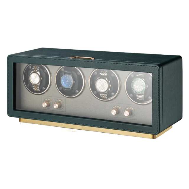 Boîte à remontoir automatique pour montres PWW1004 à 4 emplacements